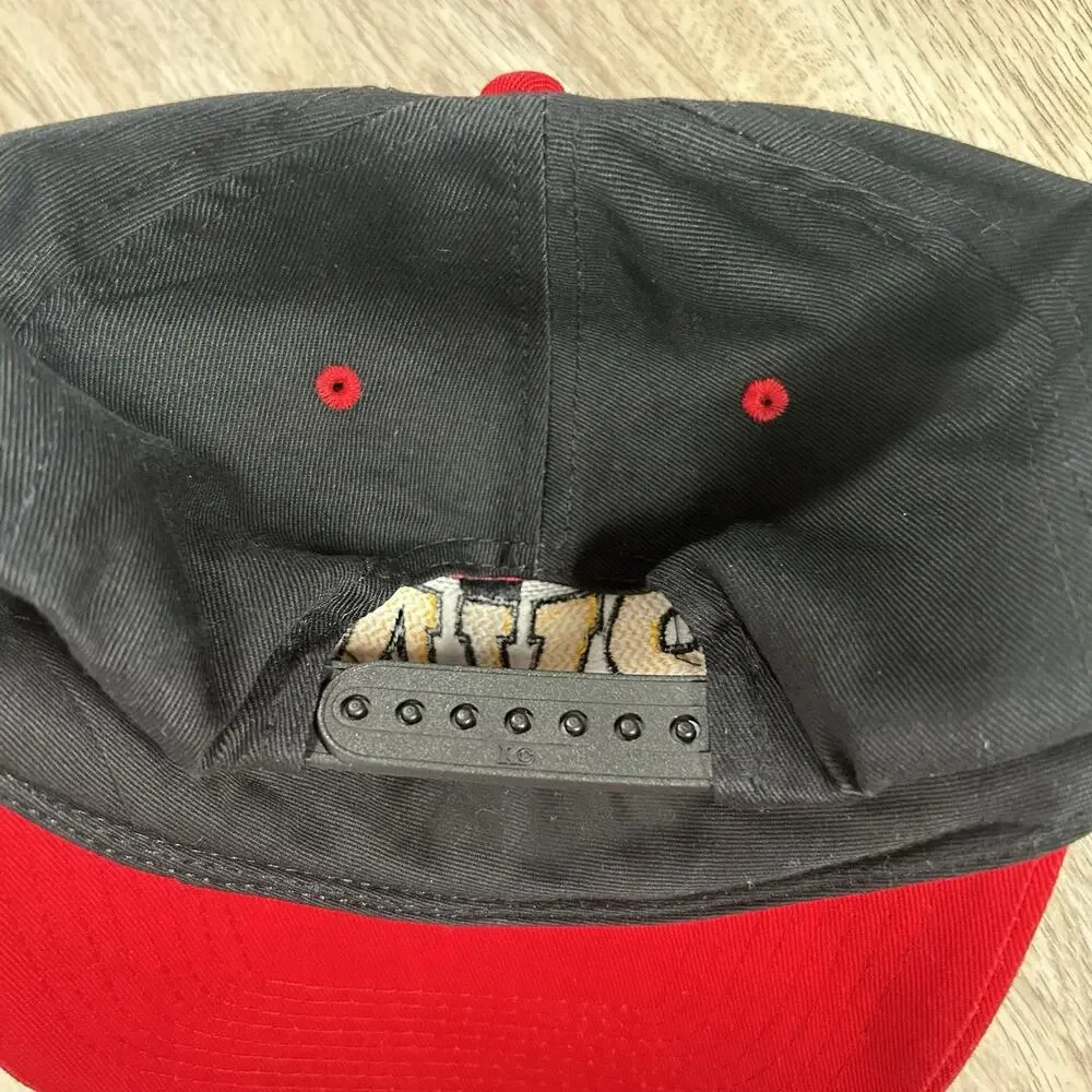Vintage Ernie Irvan NASCAR Hat Snapback Black Red Racing KC Cap‎